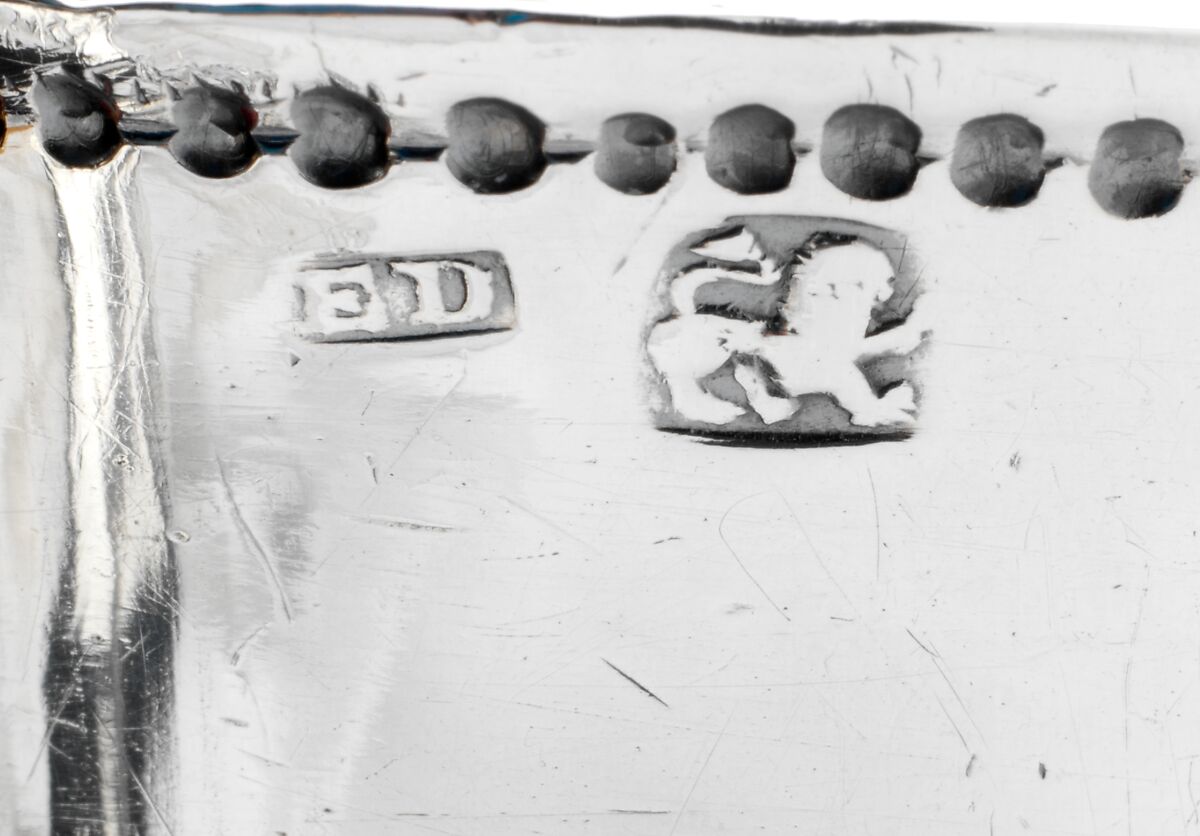 Creampot, Elias Davis (ca. 1746–1783), Silver, American