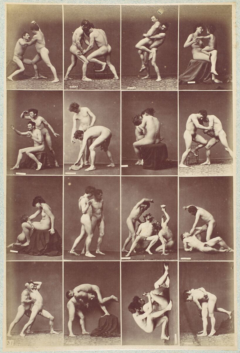 Album d'Études–Poses, Louis Igout (French, 1837–1881), Albumen silver prints from glass negatives 