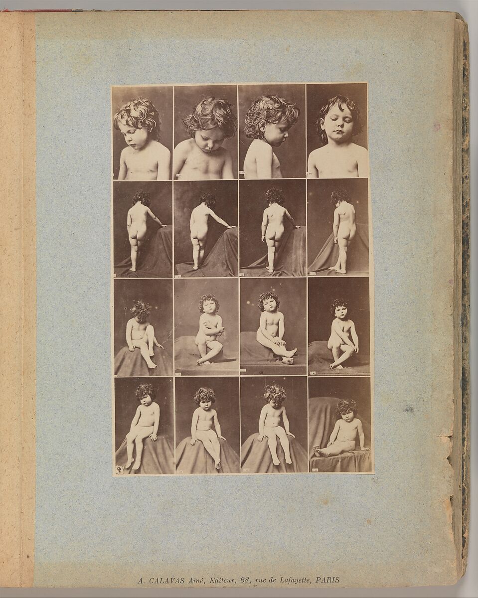 Album d'Études–Poses, Louis Igout (French, 1837–1881), Albumen silver prints from glass negatives