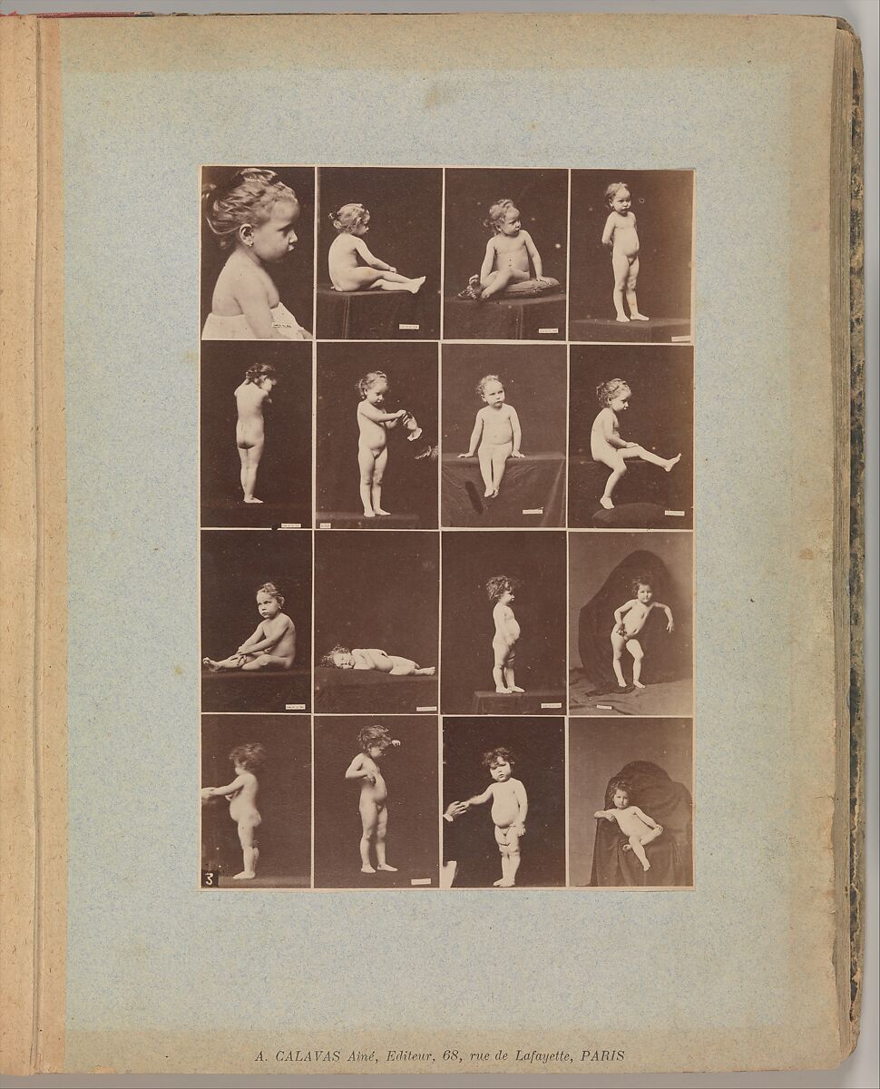 Album d'Études–Poses, Louis Igout (French, 1837–1881), Albumen silver prints from glass negatives