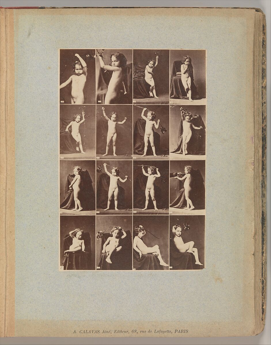 Album d'Études–Poses, Louis Igout (French, 1837–1881), Albumen silver prints from glass negatives