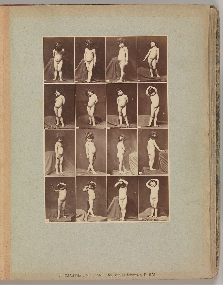 Album d'Études–Poses, Louis Igout (French, 1837–1881), Albumen silver prints from glass negatives