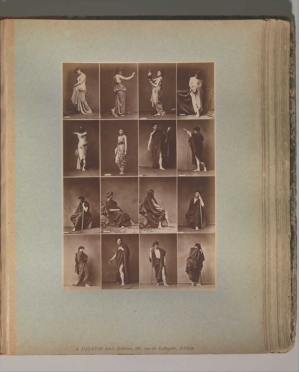 Album d'Études–Poses, Louis Igout (French, 1837–1881), Albumen silver prints from glass negatives
