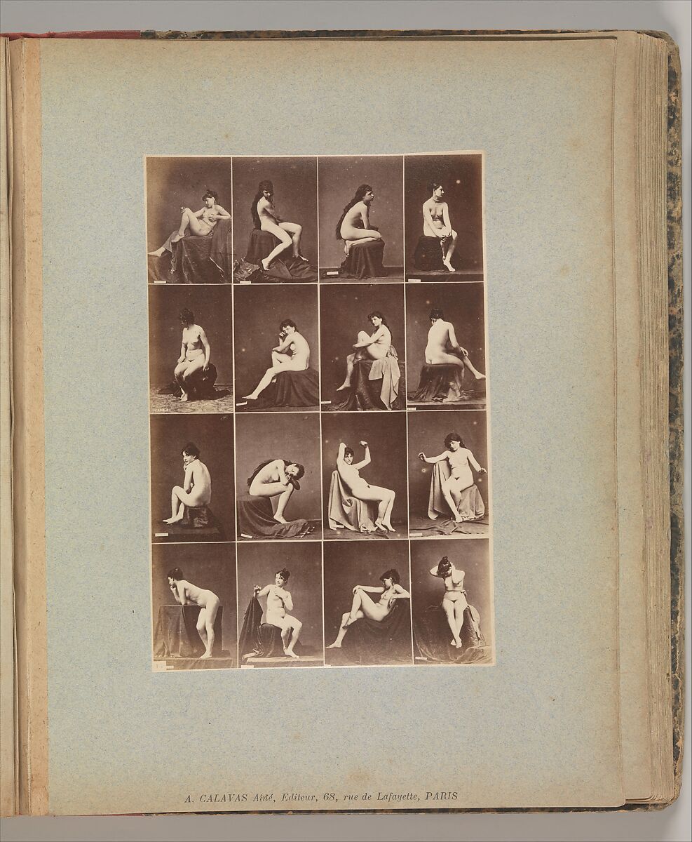 Album d'Études–Poses, Louis Igout (French, 1837–1881), Albumen silver prints from glass negatives