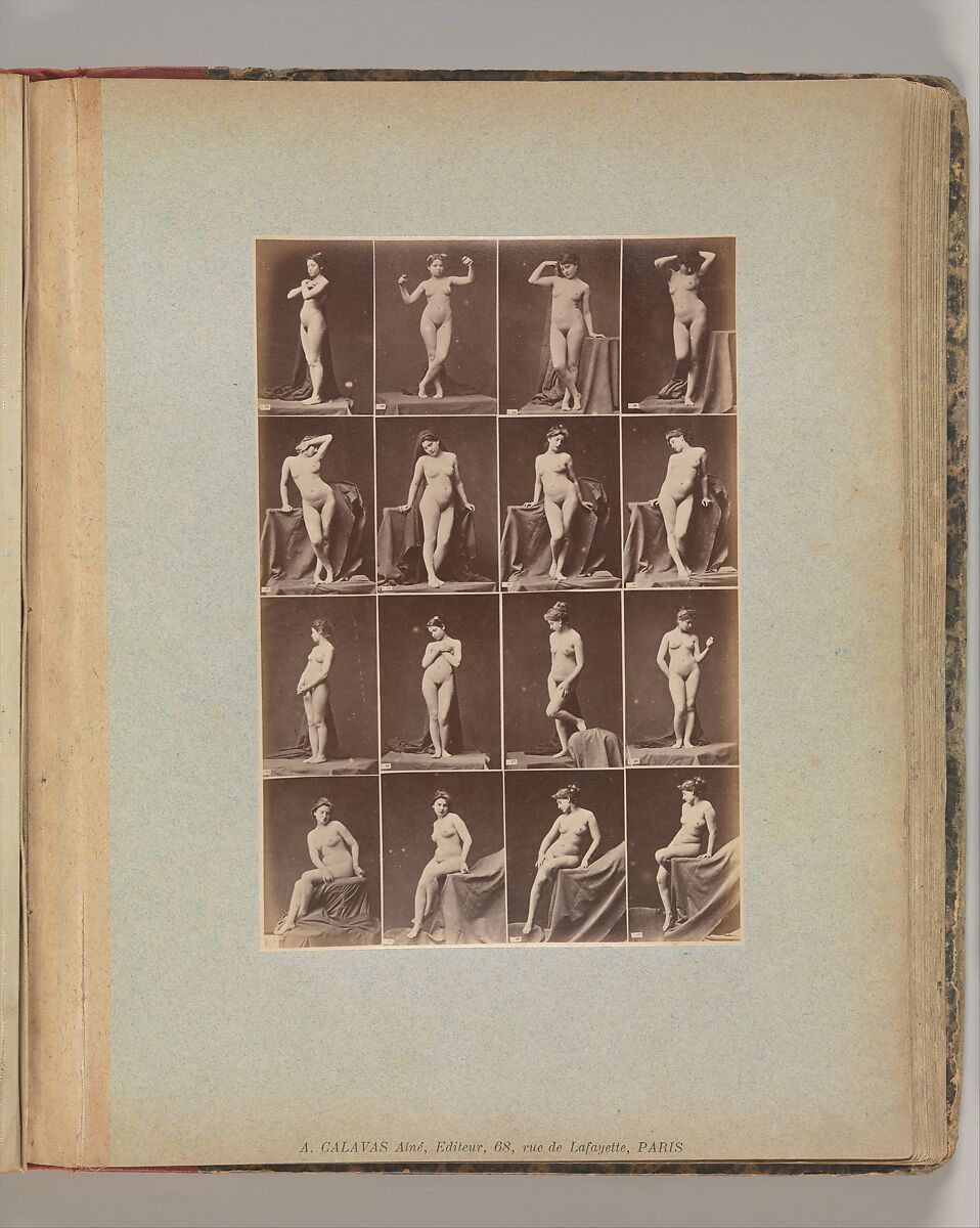 Album d'Études–Poses, Louis Igout (French, 1837–1881), Albumen silver prints from glass negatives