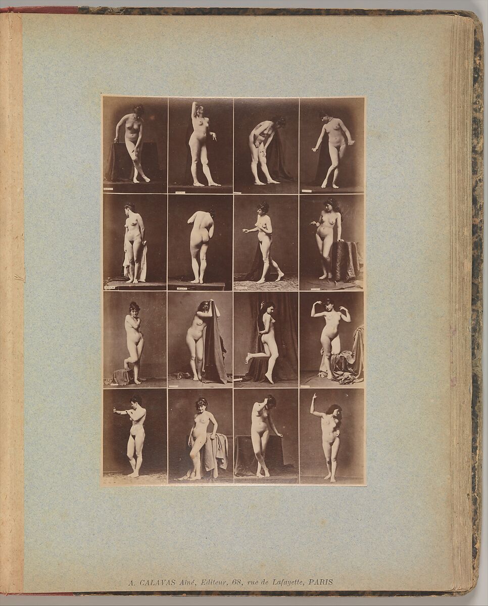 Album d'Études–Poses, Louis Igout (French, 1837–1881), Albumen silver prints from glass negatives