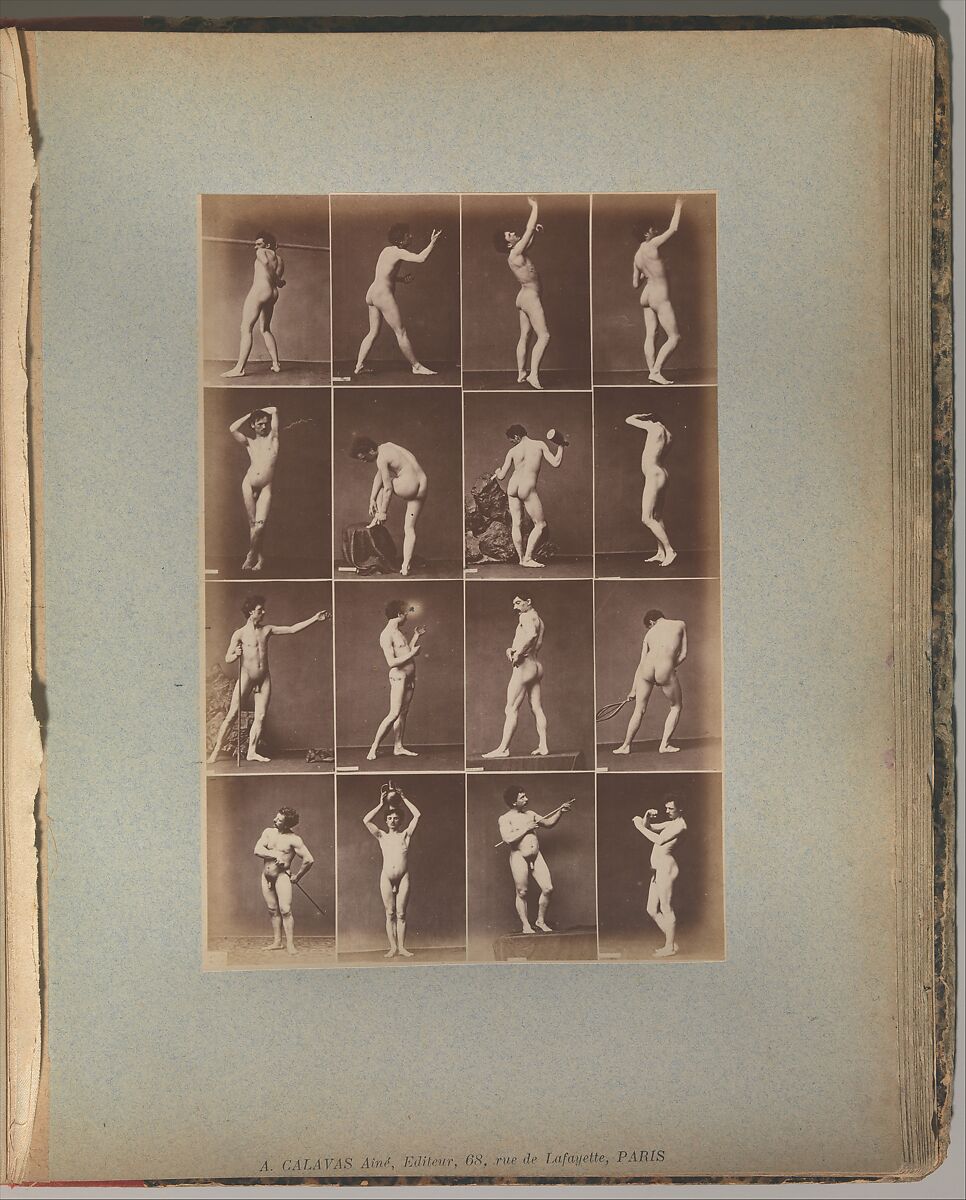 Album d'Études–Poses, Louis Igout (French, 1837–1881), Albumen silver prints from glass negatives