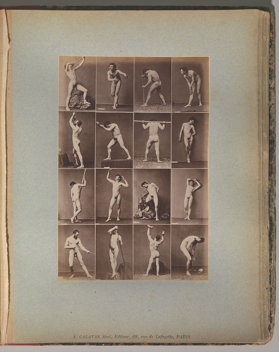Album d'Études–Poses, Louis Igout (French, 1837–1881), Albumen silver prints from glass negatives