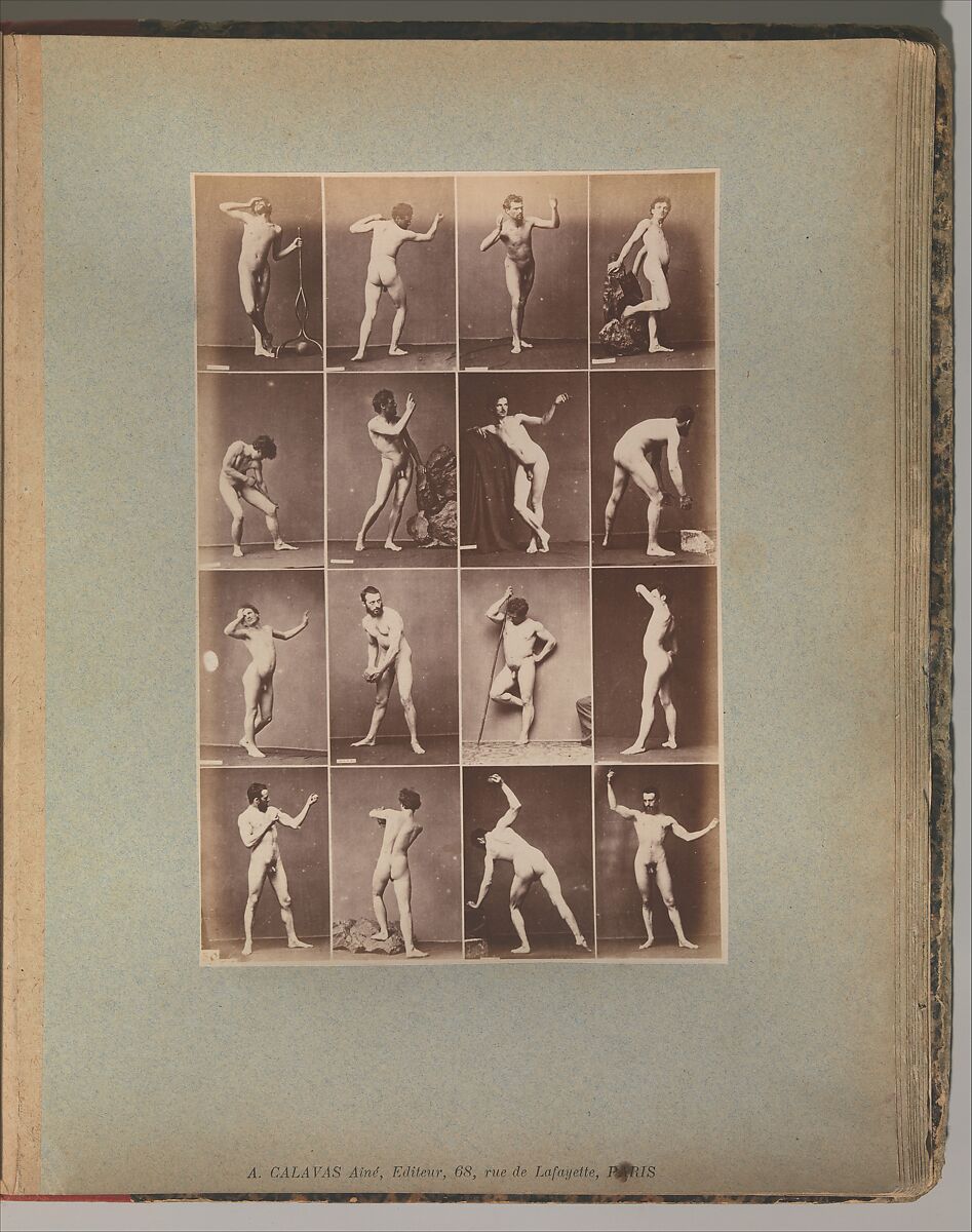 Album d'Études–Poses, Louis Igout (French, 1837–1881), Albumen silver prints from glass negatives