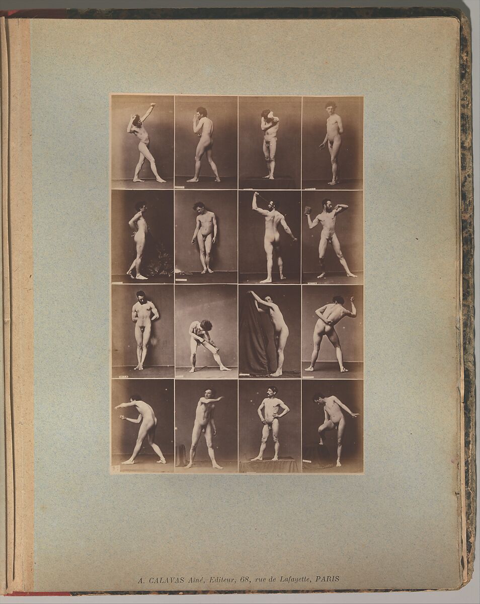 Album d'Études–Poses, Louis Igout (French, 1837–1881), Albumen silver prints from glass negatives