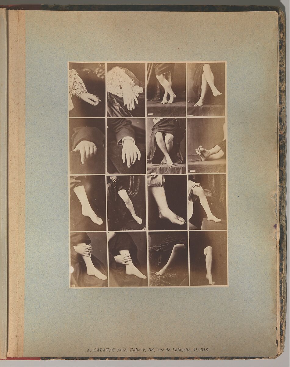 Album d'Études–Poses, Louis Igout (French, 1837–1881), Albumen silver prints from glass negatives