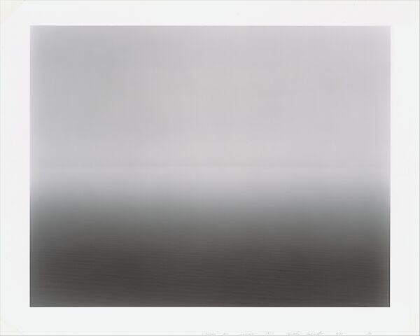 Ligurian Sea, Saviore, Hiroshi Sugimoto (Japanese, born Tokyo, 1948), Gelatin silver print 