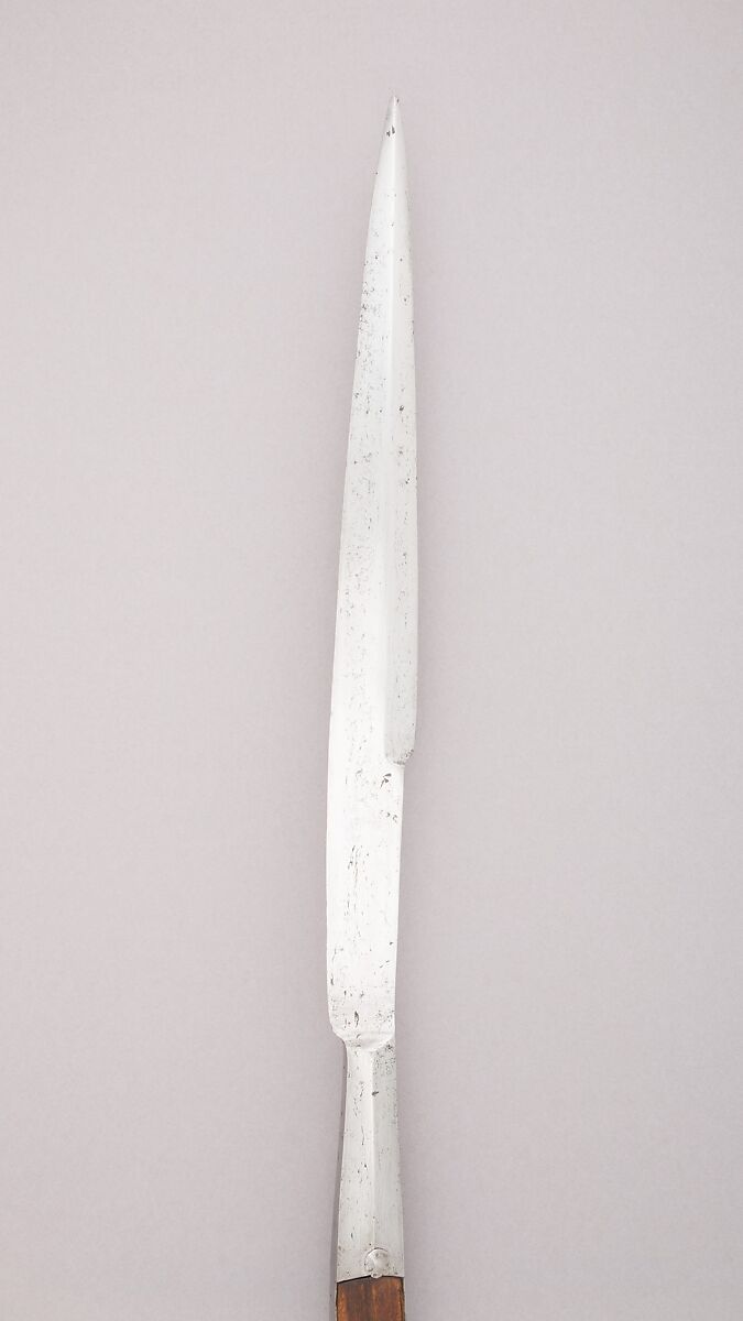 Couteau de Brèche, Steel, wood (beech), French