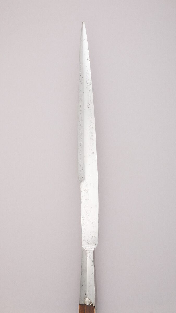 Couteau de Brèche, Steel, wood (beech), French 