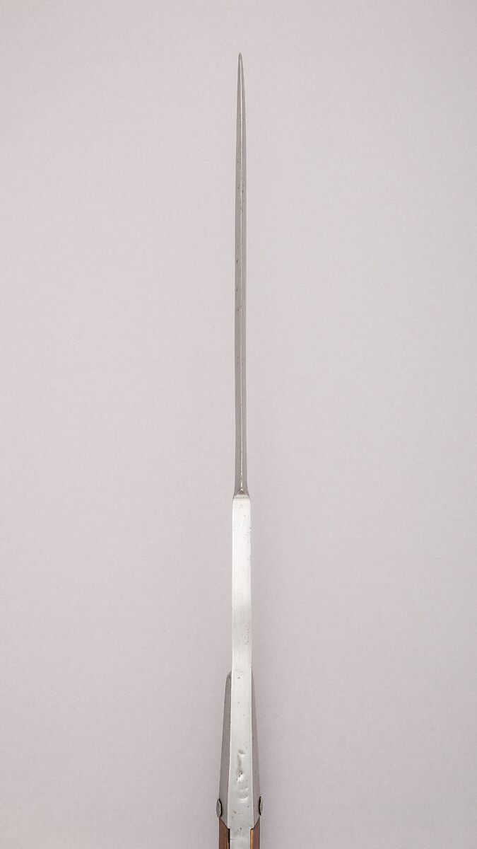 Couteau de Brèche, Steel, wood (beech), French