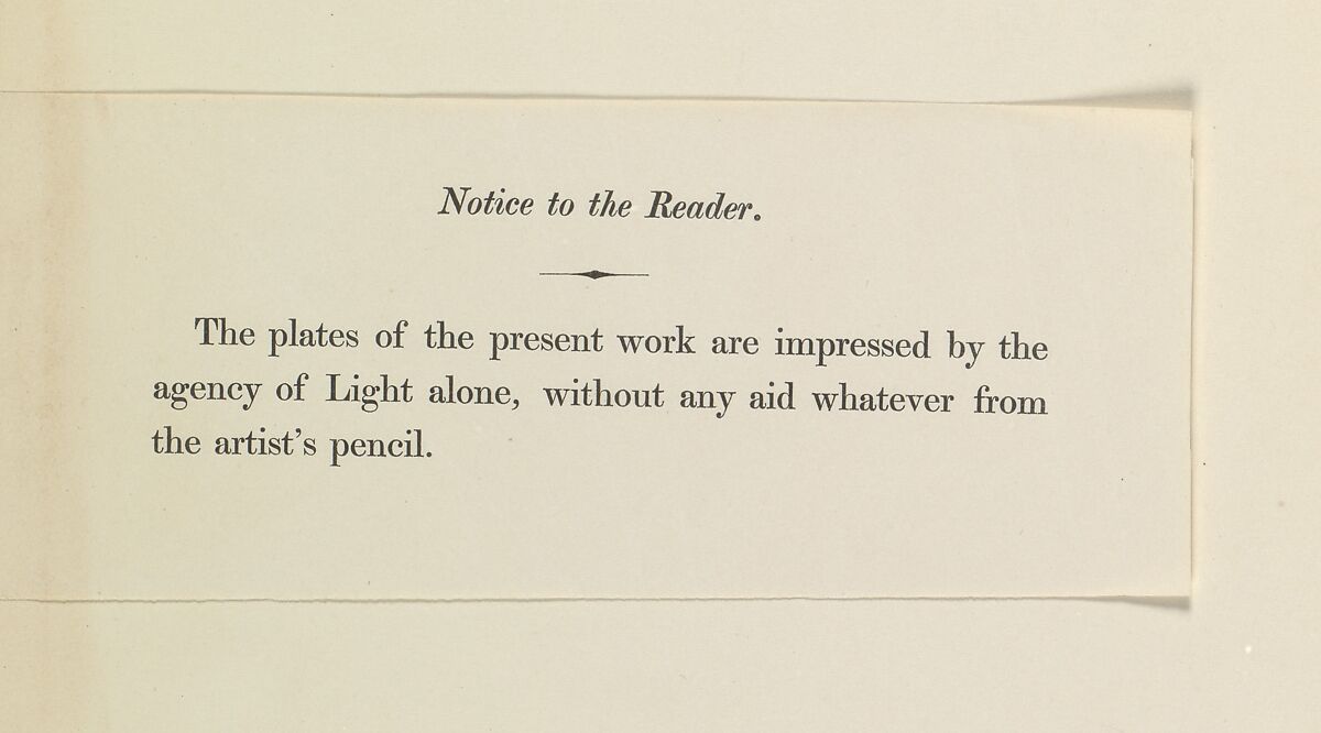 The Pencil of Nature, William Henry Fox Talbot (British, Dorset 1800–1877 Lacock), Salted paper prints from paper negatives