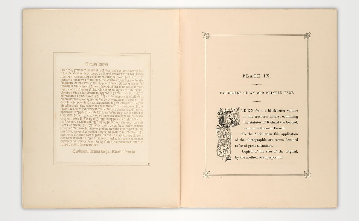 The Pencil of Nature, William Henry Fox Talbot (British, Dorset 1800–1877 Lacock), Salted paper prints from paper negatives