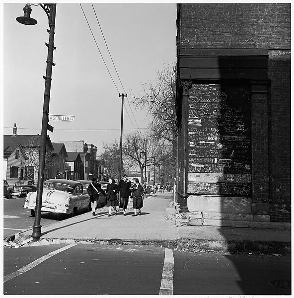 Chicago, Harry Callahan (American, Detroit, Michigan 1912–1999 Atlanta, Georgia), Gelatin silver print 