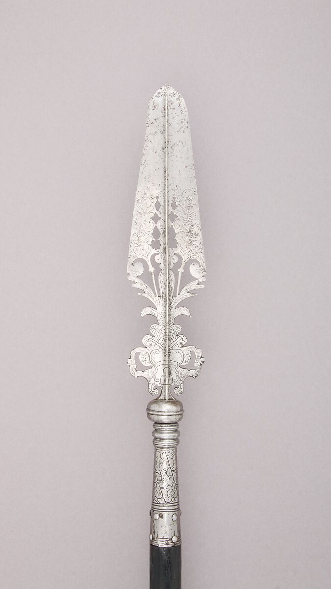 Partisan, Steel, wood (ash), Italian