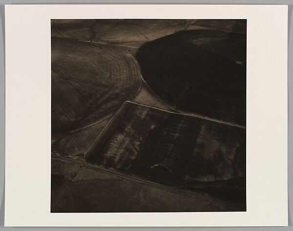 Adjacent Fields, Washington, Emmet Gowin (American, born 1941), Gelatin silver print 
