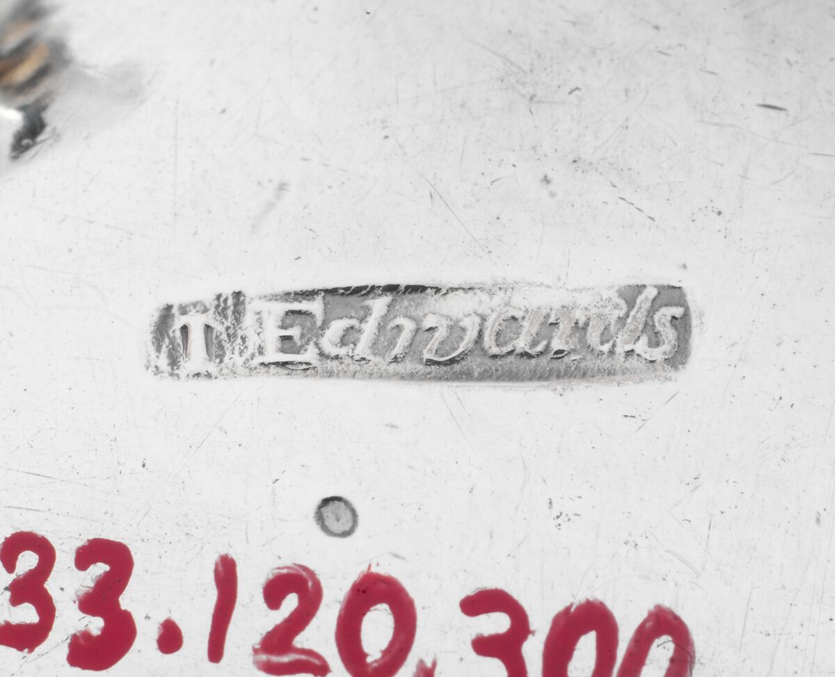 Creampot, Joseph Edwards Jr. (1737–1783), Silver, American