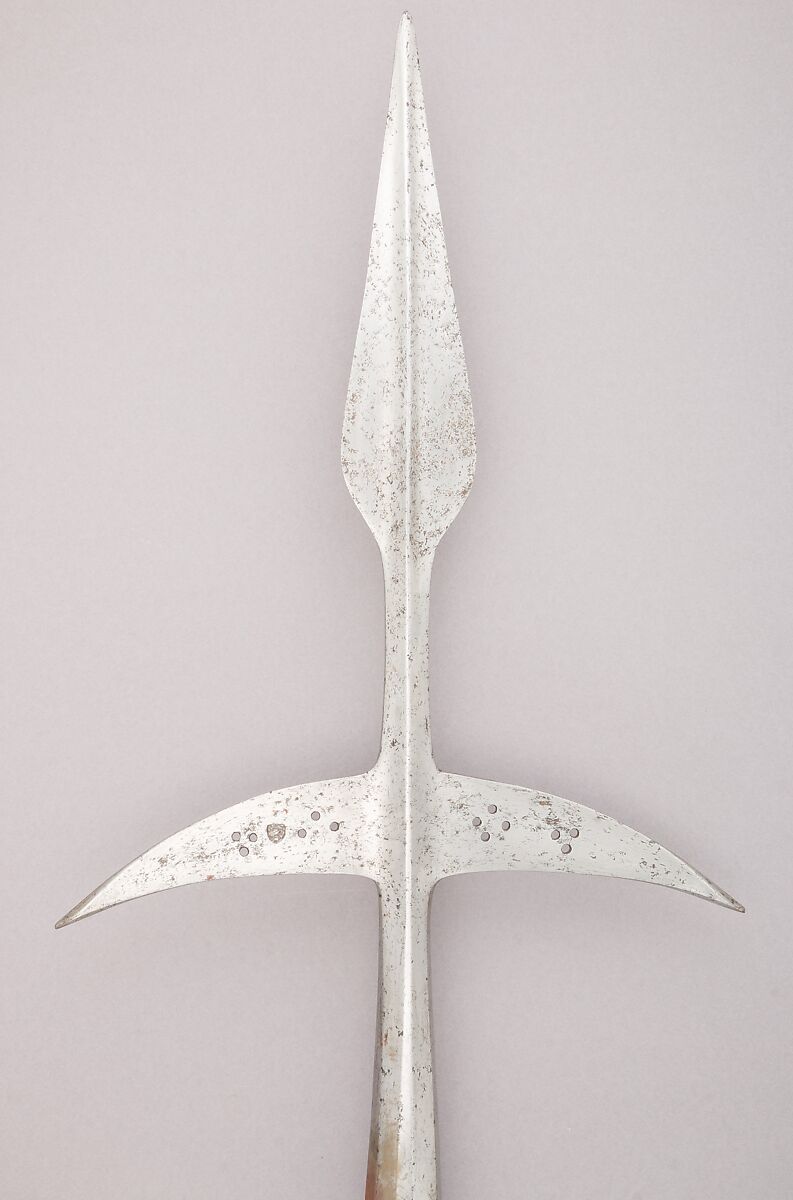 Spear, Steel, wood, Italian