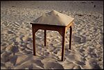 Sand on Table, Gabriel Orozco (Mexican, born Jalapa Enriquez, 1962), Silver dye bleach print 