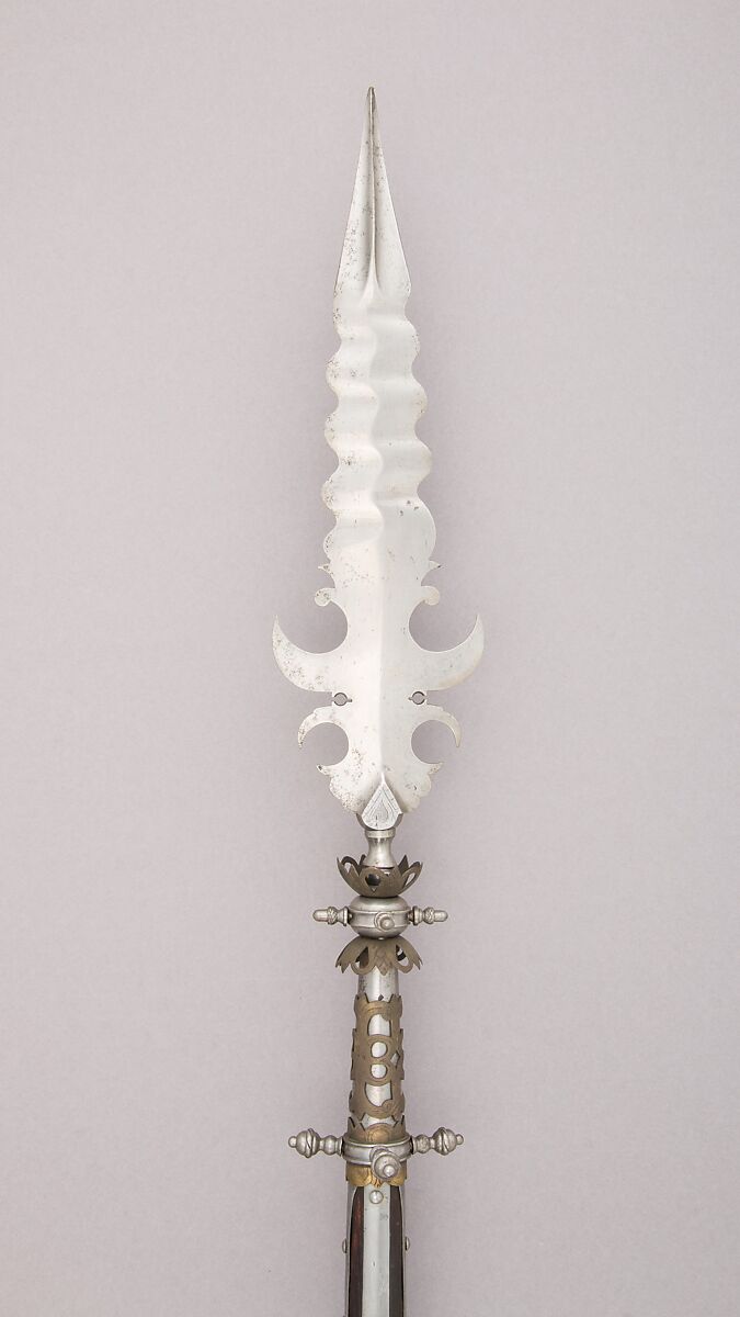 Partisan, Steel, wood, copper alloy, Swiss