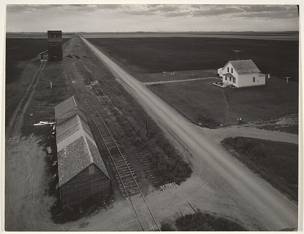 Red River Valley, John Szarkowski (American, 1925–2007), Gelatin silver print 