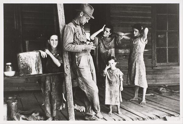 After Walker Evans: 1, Sherrie Levine (American, born 1947), Gelatin silver print 