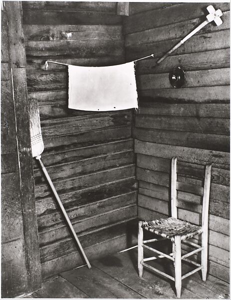 After Walker Evans: 7, Sherrie Levine (American, born 1947), Gelatin silver print 