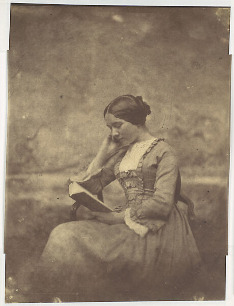 [Henriette-Caroline-Victoire Robert], Louis-Rémy Robert  French, Salted paper print from paper negative