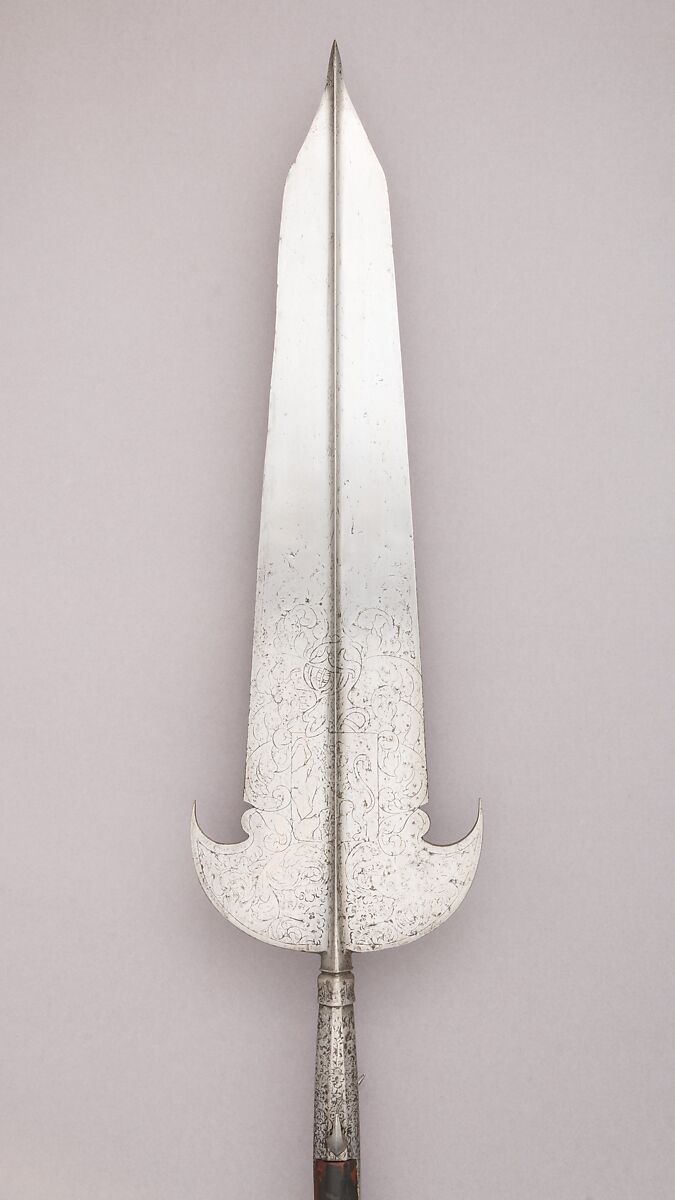 Partisan, Steel, wood, possibly French