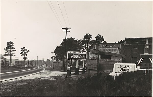 Florida Roadside, Walker Evans (American, St. Louis, Missouri 1903–1975 New Haven, Connecticut), Gelatin silver print 