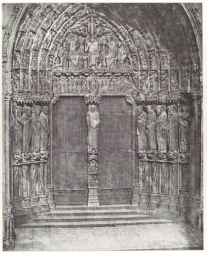 [Chartres Cathedral, Central Portal of the South Transept; The Last Judgment]