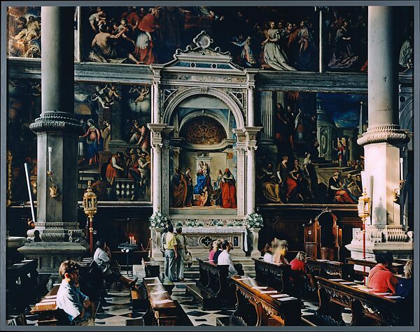 San Zaccaria, Venice, Thomas Struth (German, born Geldern, 1954), Chromogenic print 