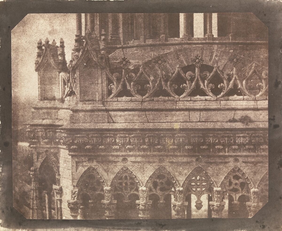 Cathedral at Orléans, William Henry Fox Talbot (British, Dorset 1800–1877 Lacock), Salted paper print from paper negative 