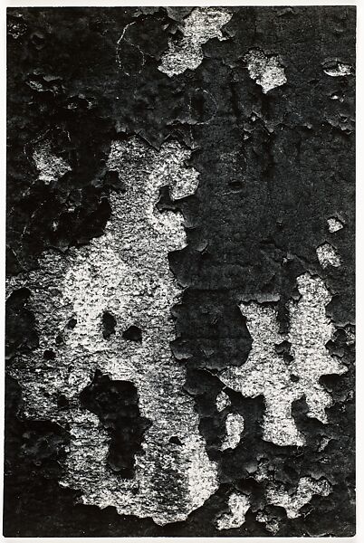 [Flaking Tar on Cement Wall], Aaron Siskind (American, 1903–1991), Gelatin silver print 
