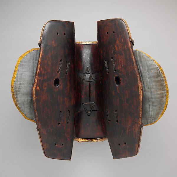 Saddle (Gser Sga), Iron, gold, copper, wood, leather, textile (silk), varnish, Tibetan