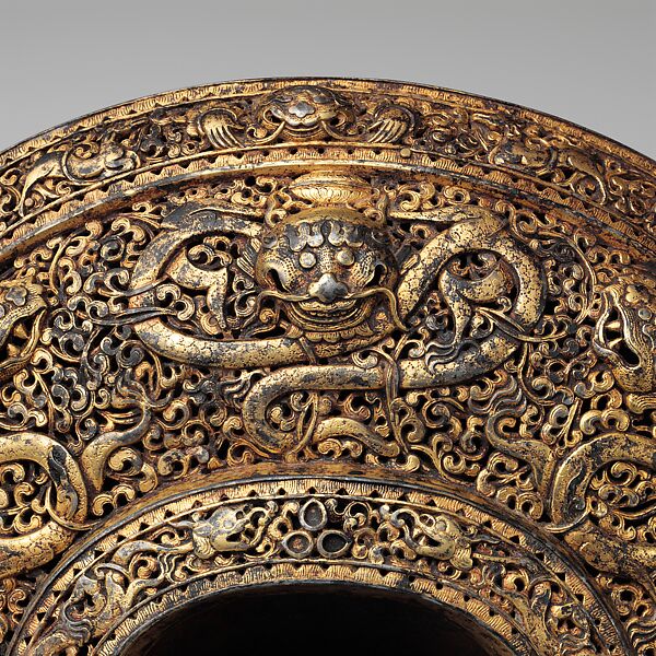 Saddle (Gser Sga), Iron, gold, copper, wood, leather, textile (silk), varnish, Tibetan