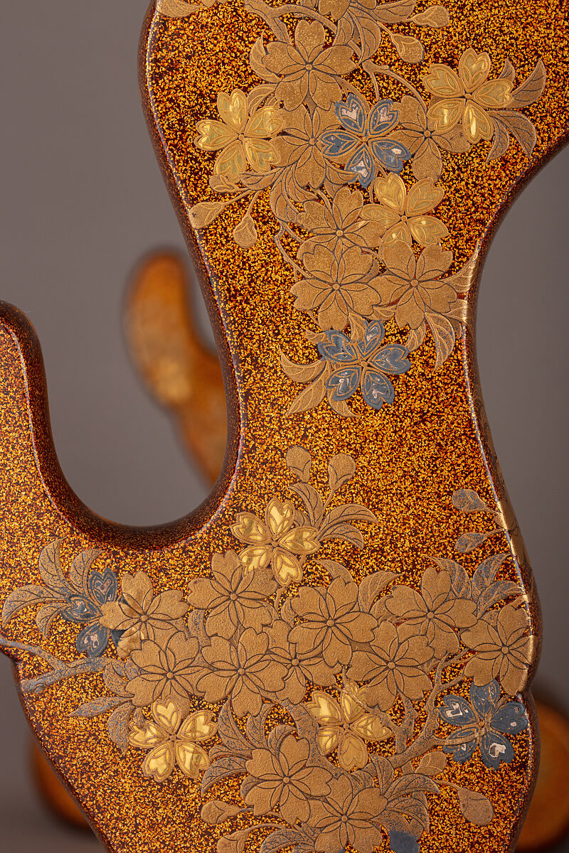 Sword Stand (<i>Katana Kake</i>), Wood, lacquer, Japanese