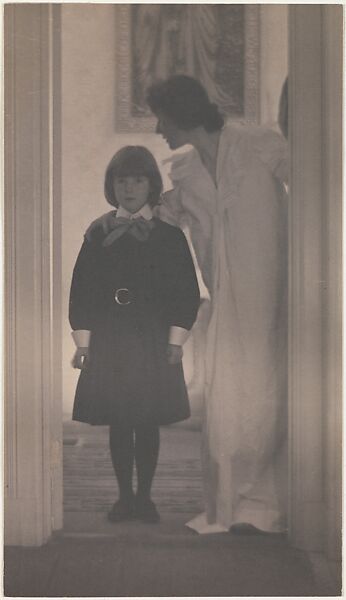 Blessed Art Thou Among Women, Gertrude Käsebier  American, Platinum print