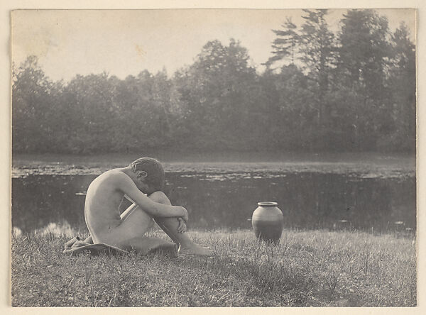 Evening, F. Holland Day (American, Norwood, Massachusetts 1864–1933 Norwood, Massachusetts), Platinum print 