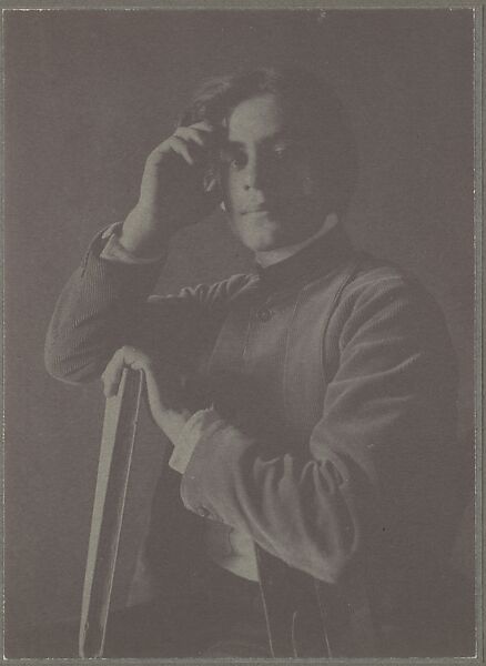 Kahlil Gibran with Book, F. Holland Day (American, Norwood, Massachusetts 1864–1933 Norwood, Massachusetts), Platinum print 