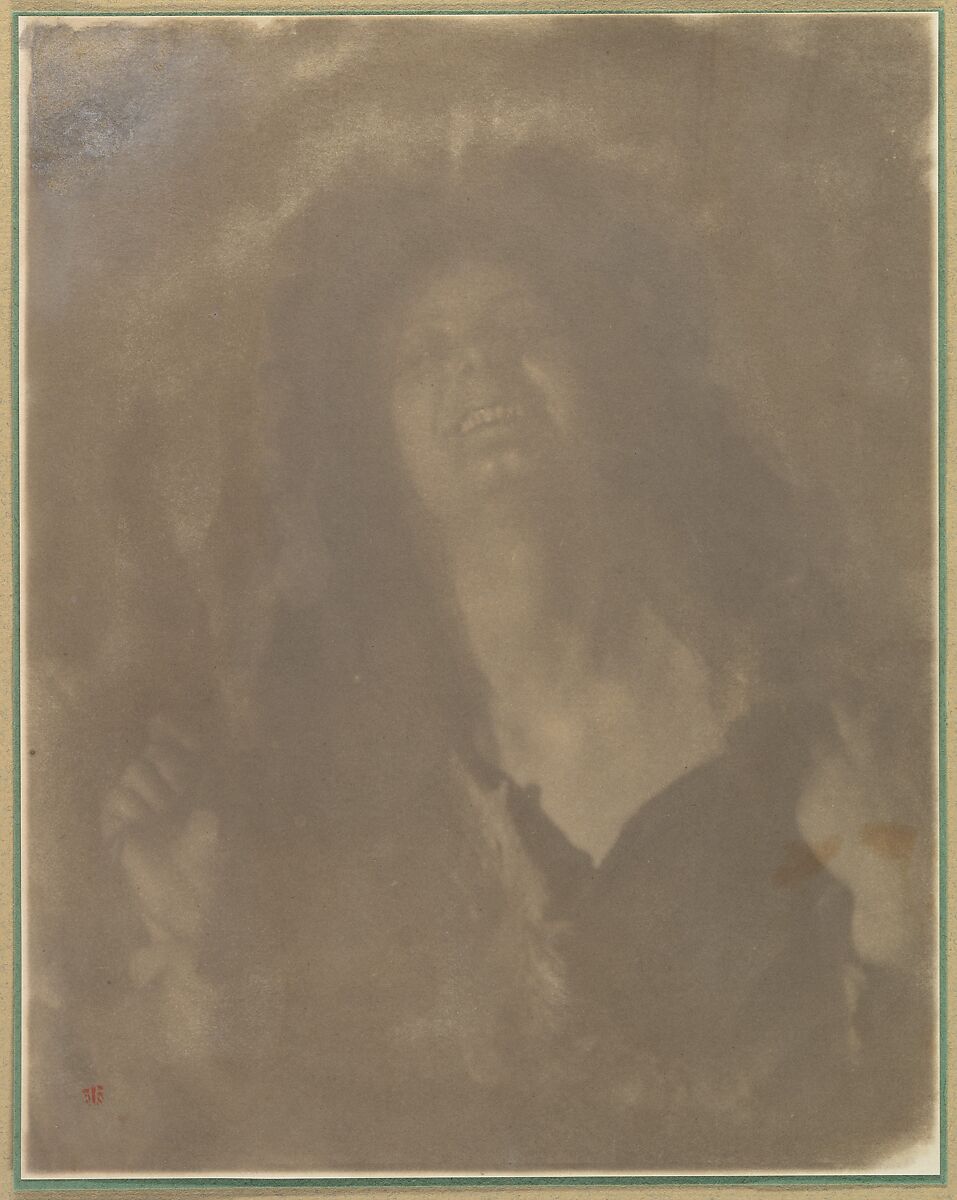 A Bacchante, Joseph T. Keiley (American, 1869–1914), Platinum-palladium print 