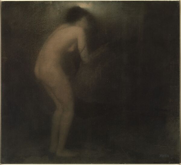 La Cigale, Edward J. Steichen (American (born Luxembourg), Bivange 1879–1973 West Redding, Connecticut), Gum bichromate over platinum print 