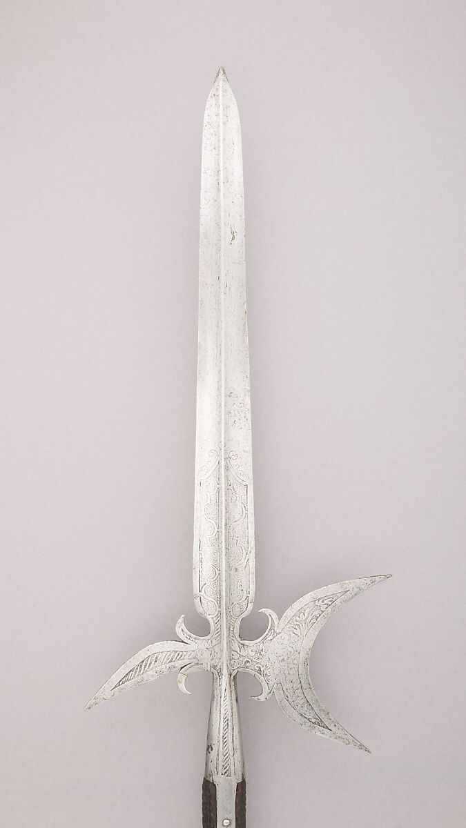Halberd, Steel, wood, German