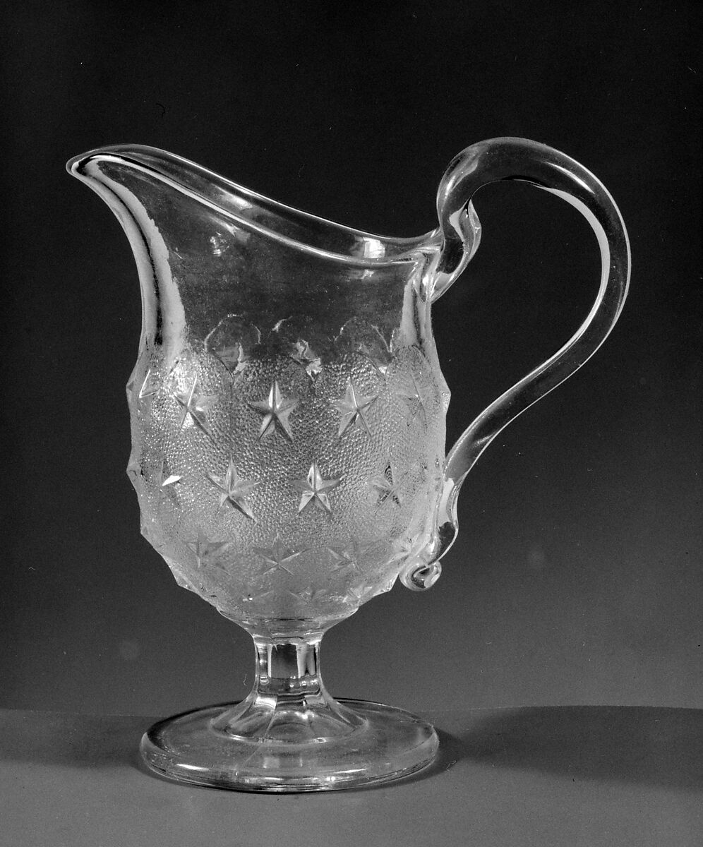 Creamer, James Gillinder and Sons (American, 1861–ca. 1930), Pressed glass, American 