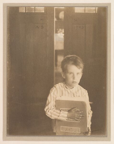 Clarence H. White, Boy with Camera Work