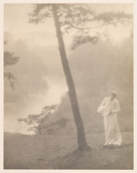 Morning, Clarence H. White (American, 1871–1925), Platinum print 